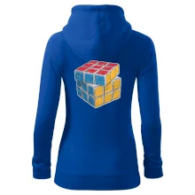 Rubikova kostka kreslená