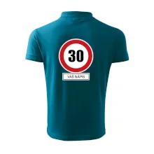 Dopravní značka - rychlost 30 - váš nápis