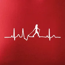 Nordic walking ekg - žena Nordic walking ekg - žena