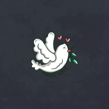 Holubice míru - make love