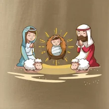 Ježíšek v jesličkách