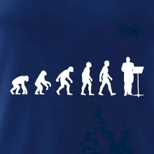 Evoluce sbormistr zepředu Evoluce sbormistr zepředu