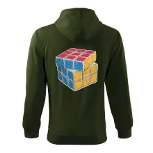 Rubikova kostka kreslená