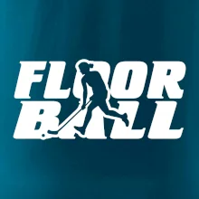 Floorball nápis rovný