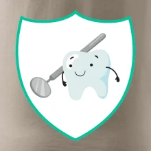 Zoubek na prsu - zrcátko