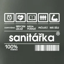 Čárový kód sanitářka