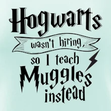 Harry - Hogwarts wasn’t hiring, so I teach Muggles instead