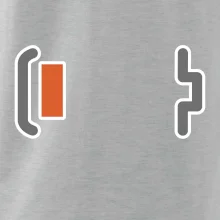 Rodinná trika - baterie maminka