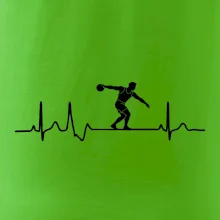 EKG hod diskem