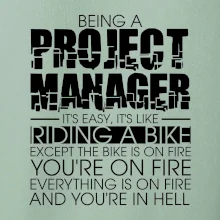 Being A Project Manager - bike