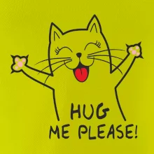 Kočka hug me please