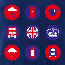 Anglie symboly v kruzích