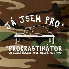 Ja jsem PRO - prokrastinace