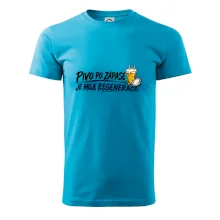 Pivo po zápase je moje regenerace