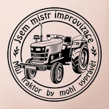 Mistr improvizace starý traktor