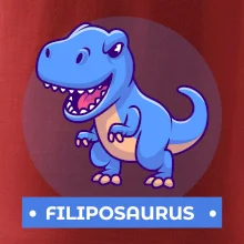 Dinosauří jména - modrý dinosaurus