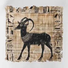 Egyptské hieroglyfy koza