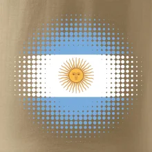 Argentina vlajka tečkovaná