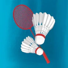 Badminton - pálka a košík