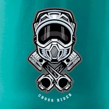 Cross rider písty helma