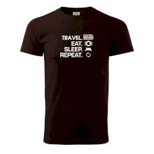 Eat sleep travel - Van