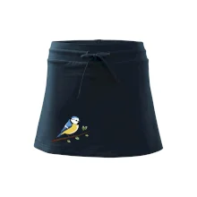 Sýkorka modřinka na větvi