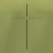 JesusChrist nápis v kříži