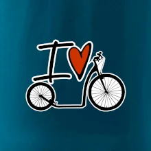 I love koloběžka velké a malé kolo