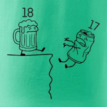 Pivo narozeniny - útes 18 let