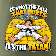 Pád bolí tatami judo