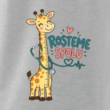 Rosteme spolu - žirafa se stetoskopem