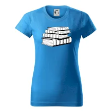 Knihy černobílé na sobě