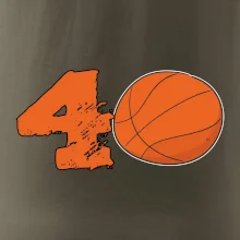 Basketball kulaté narozeniny 40
