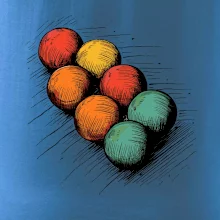 Petanque koule kresba