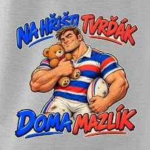 Na hřišti tvrďák, doma mazlík