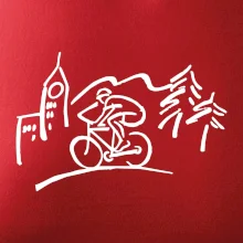 Cyklista na výletě