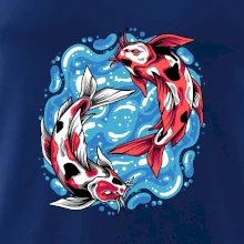 Yin & Yang Koi kapr - červený
