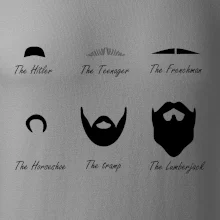 Types of men - Mustache - knírek