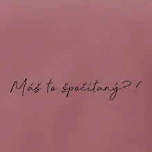 Matematika - máš to spočítaný