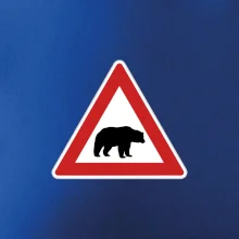 Dopravní značka - Pozor lední medvěd