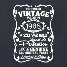 Vintage Etiketa - 1968