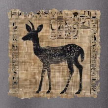 Egyptské hieroglyfy srnka