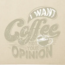 Coffee opinion