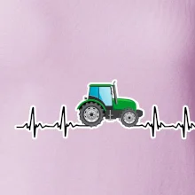 Traktor barevný ekg