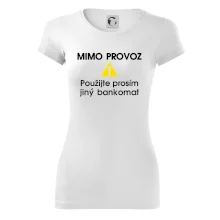 Mimo provoz - použijte jiný bankomat Mimo provoz - použijte jiný bankomat