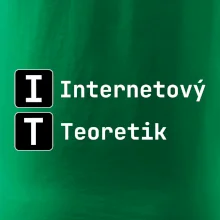 IT Nápis Internetový Teoretik