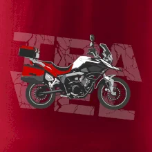 Cestovní enduro červená