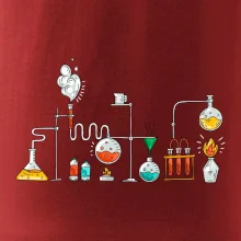 Chemická aparatura barevná