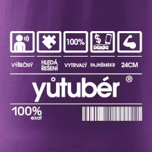 Čárový kód - youtuber