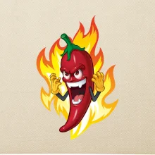 Chili paprička velmi pálivá